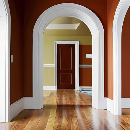 Арка в проеме без двери: как сочетать с полом, стенами и плинтусом