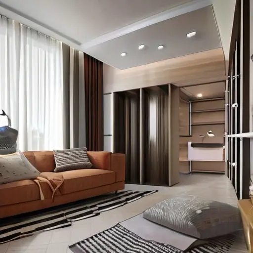 Дизайн интерьера квартиры с большим количеством текстиля: как сохранить легкость пространства Дизайн интерьера квартиры с большим количеством текстиля: как сохранить легкость пространства