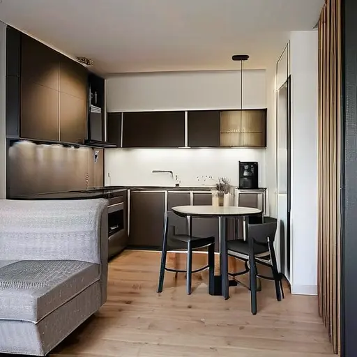 Дизайн интерьера евродвушки: как оформить кухню-гостиную и спальню