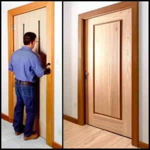 Установка межкомнатных дверей после укладки ламината: правильная последовательность работ