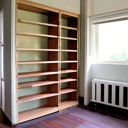 Строительные материалы для подготовки стен под встроенную мебель