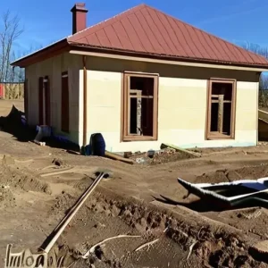 Дачные работы перед началом строительства на участке