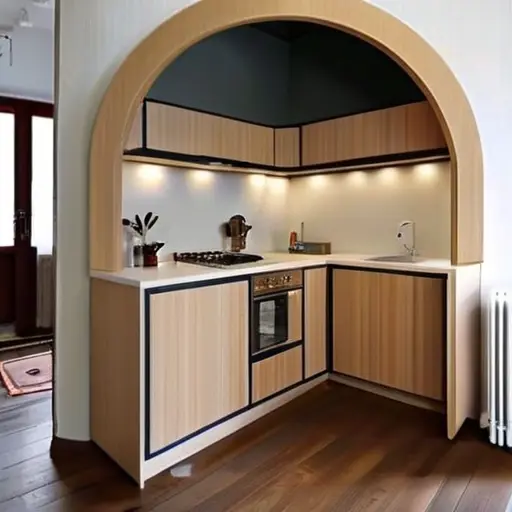 Арка на кухню в хрущевке: как оформить проем без перегрузки пространства