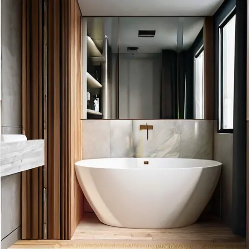 Дизайн интерьера ванной комнаты: как сочетать красоту и удобство в уходе Дизайн интерьера ванной комнаты: как сочетать красоту и удобство в уходе