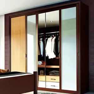 Проем между спальней и гардеробной: какие решения самые удобные