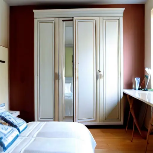 Проем между спальней и гардеробной: какие решения самые удобные