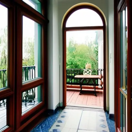 Проем между лоджией и комнатой: как оформить после ремонта