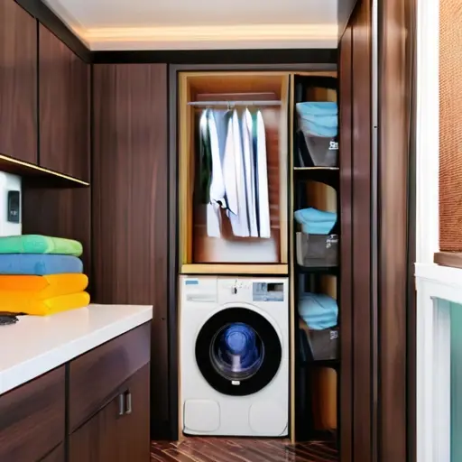 Дизайн интерьера постирочной зоны: как встроить ее в квартиру без хаоса Дизайн интерьера постирочной зоны: как встроить ее в квартиру без хаоса
