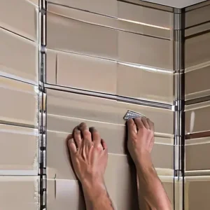 Как подготовить стены под крупноформатную плитку