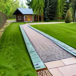 Дорожки на даче своими руками: какие работы нужны для устройства