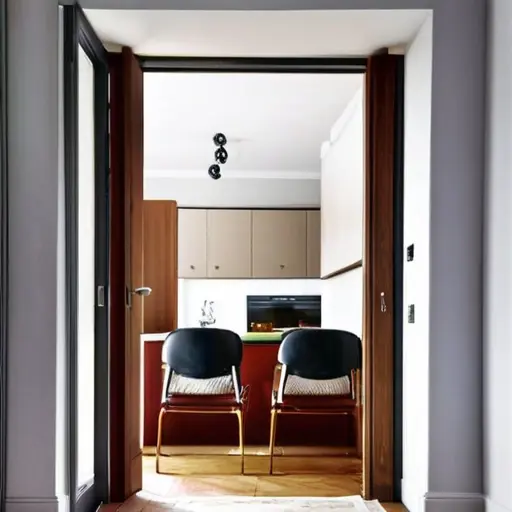 Двери в евродвушке: как подобрать под открытую планировку