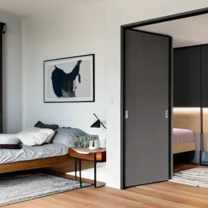 Двери в евродвушке: как подобрать под открытую планировку