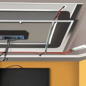 Электрика под телевизор и домашний кинотеатр: как спрятать провода