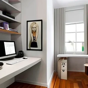 Дизайн интерьера с рабочим местом в спальне: как зонировать комнату грамотно