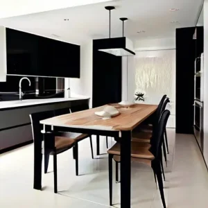 Дизайн интерьера кухни с обеденной зоной: как подобрать мебель под размеры помещения