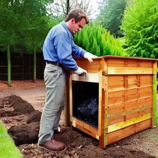 Дачные работы для устройства компостной зоны: как выбрать место