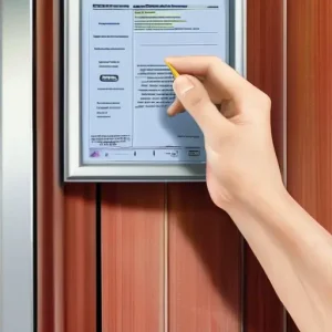 Что проверить у межкомнатной двери перед подписанием акта приемки