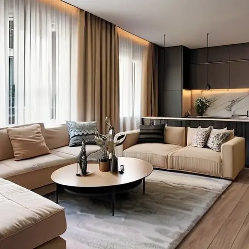 Дизайн интерьера квартиры с бежевой базой: какие акценты смотрятся современно Дизайн интерьера квартиры с бежевой базой: какие акценты смотрятся современно