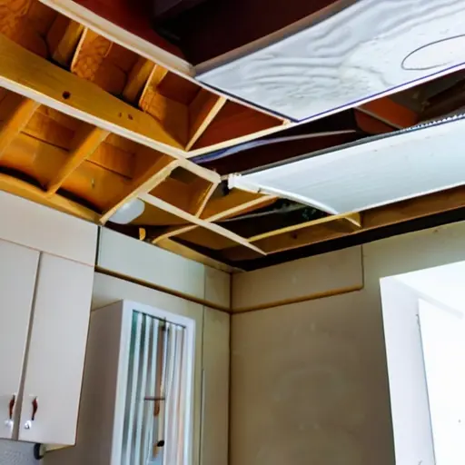 Что нужно знать о ремонте потолка после затопления