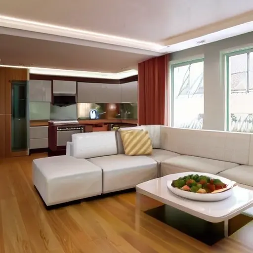 Дизайн интерьера кухни-гостиной с диваном: как зонировать помещение без перегородок Дизайн интерьера кухни-гостиной с диваном: как зонировать помещение без перегородок