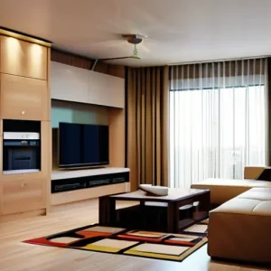 Дизайн интерьера кухни-гостиной с телевизором: как расположить мебель удобно