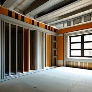 Строительные материалы для ремонта помещений со сложной геометрией