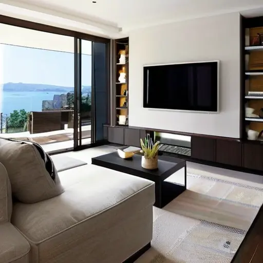 Дизайн интерьера гостиной с открытым хранением: как избежать визуального шума