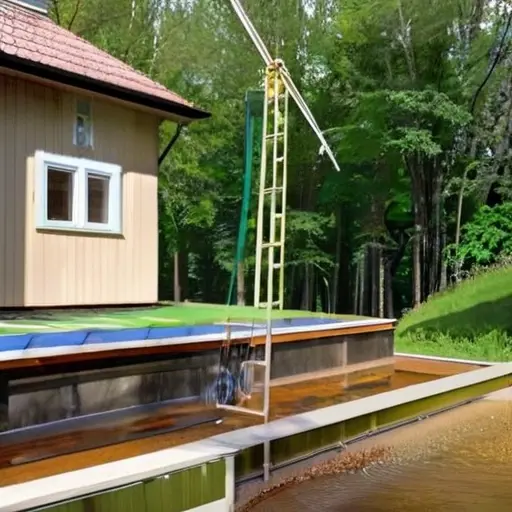 Дачные работы по отводу воды от дома: как защитить участок от сырости