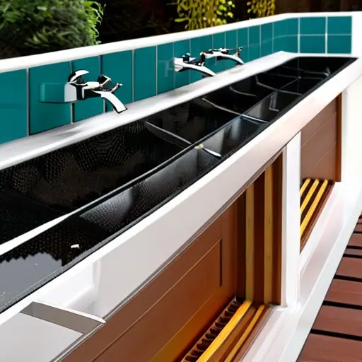 Дачные работы по организации уличного умывальника: удобные решения для участка