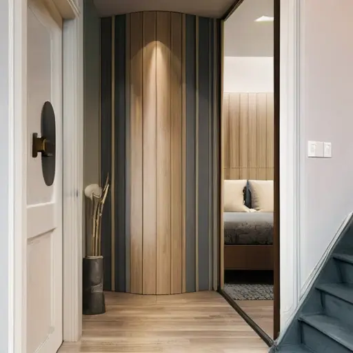 Как выбрать практичную отделку стен возле входной зоны