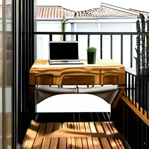 Дизайн интерьера лоджии с рабочим столом: как организовать удобную мини-зону