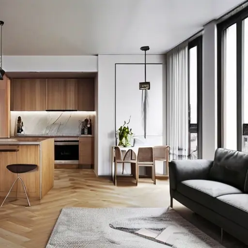 Что учитывать при ремонте квартиры с совмещенной кухней и гостиной