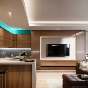 Электрика в квартире с декоративной подсветкой: что закладывают на черновом этапе