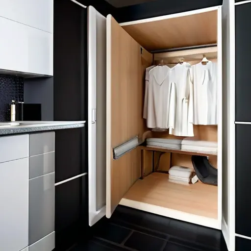 Дизайн интерьера постирочной зоны в ванной: как скрыть бытовую часть интерьера