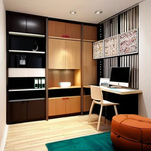 Дизайн интерьера квартиры с мини-кабинетом в нише: как оформить компактную зону