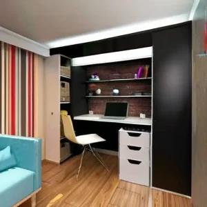 Дизайн интерьера квартиры с мини-кабинетом в нише: как оформить компактную зону