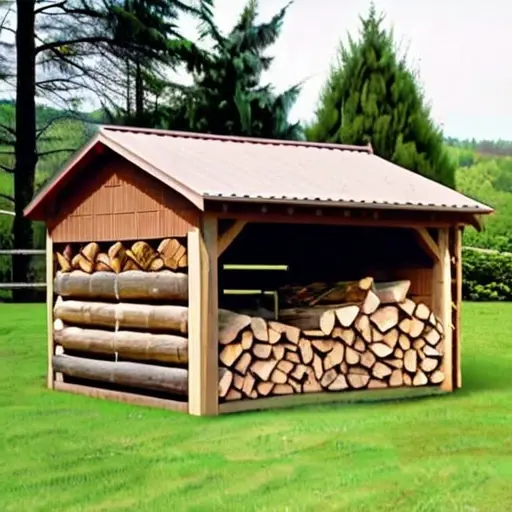 Дачные работы по обустройству места для дров: что важно предусмотреть