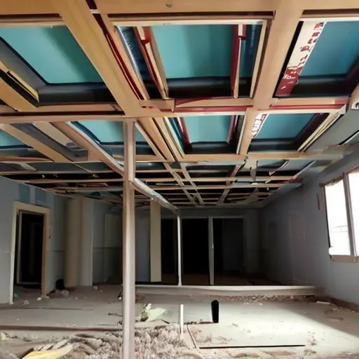 Строительные материалы для восстановления потолка после затопления