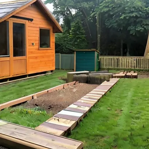 Дачные работы по очистке участка от старых пней и корней