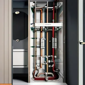 Как организовать сантехнику в квартире для большой семьи